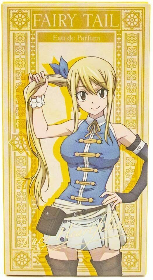 Fairy 妖精 龍神水 1072 魔導少年FAIRYTAIL 日版法國玻璃瓶香水50ML 妖精的尾巴妖尾(露西