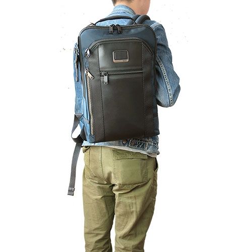 暑期限時優惠TUMI Alpha Bravo Davis Laptop Backpack Blue 藍色實體店