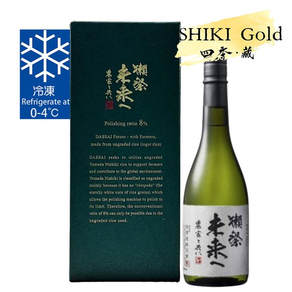 獺祭 未来へ 720ml 精米歩合8% 獺祭 未来へ 農家と共に - 獺祭の蔵元｜株式会社 獺祭