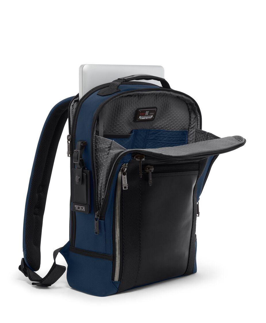 暑期限時優惠TUMI Alpha Bravo Davis Laptop Backpack Blue 藍色實體店