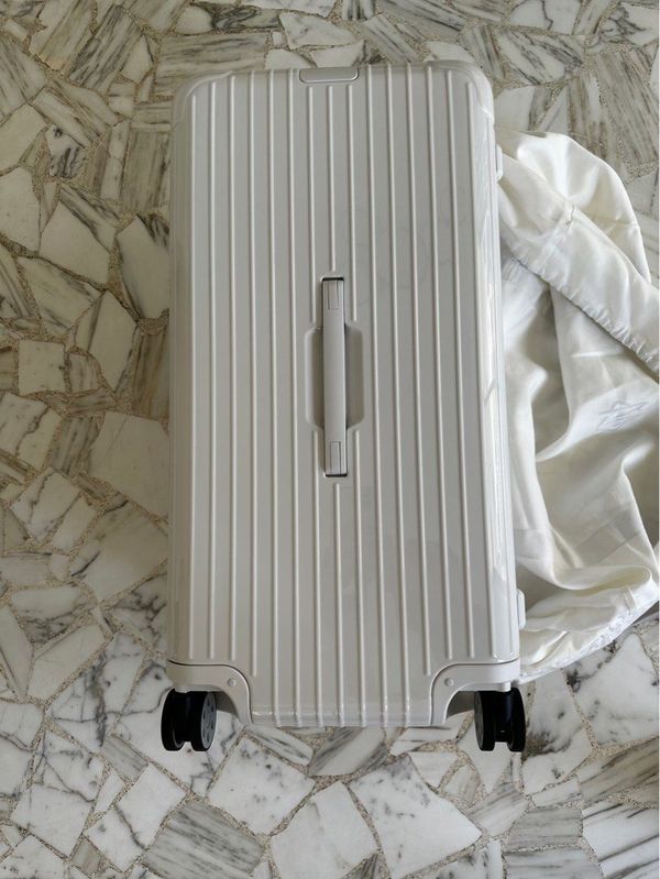 終身保養RIMOWA ESSENTIAL Trunk Plus Gloss White 83280664 亮
